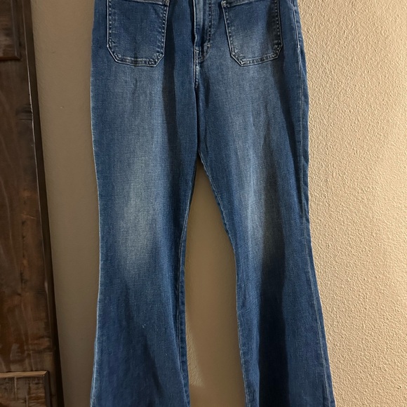 Lucky Brand Medium Blue Wide Leg Jeans - Picture 3 of 5